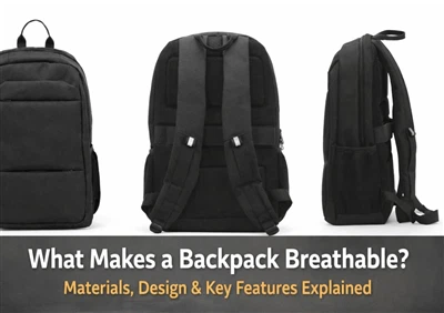 Что делает рюкзак дышащим? Объяснение материалов, дизайна и ключевых особенно...